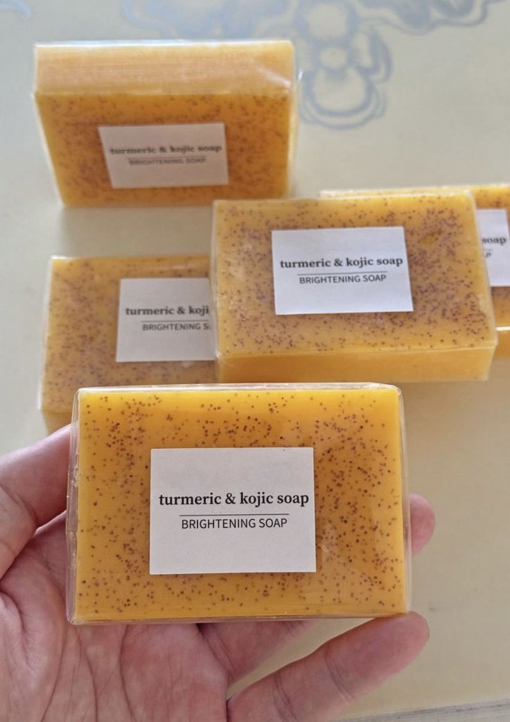 TURMERIC AND KOJIC ACID ANTI ACNE SOAP